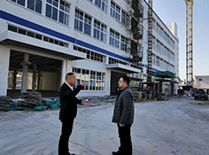 清城区委常委、组织部部长杨国辉走访钛美铝业公司